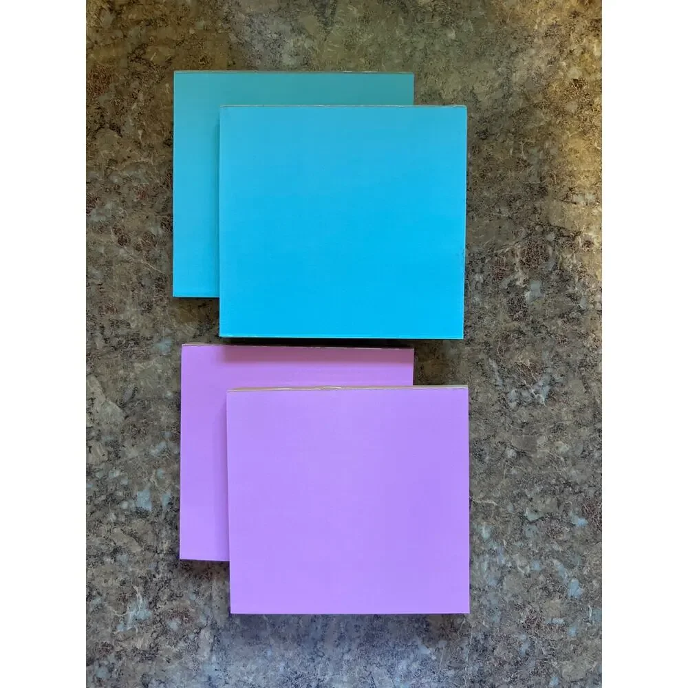 Blue and Pink Notepads Set of four